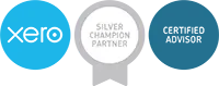 Xero Silver Champion Partner Certified Advisor accreditations